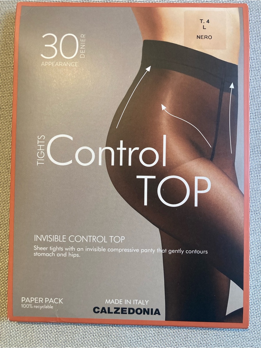 Calzedonia Control Top Tights - Nero (Black)